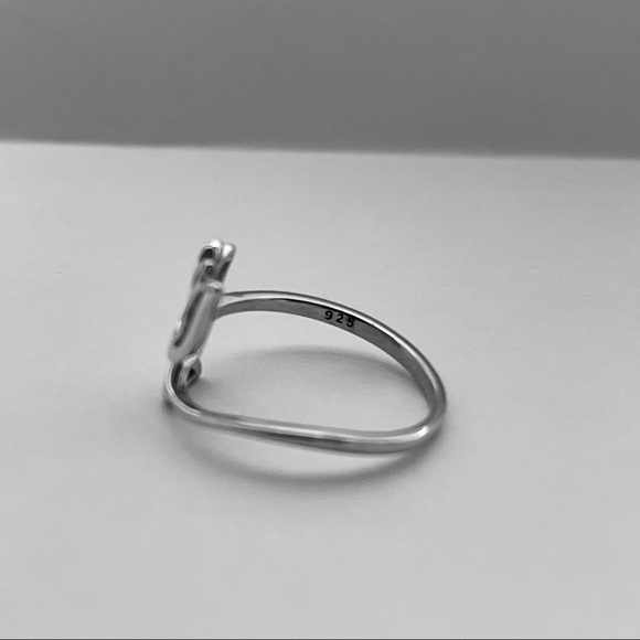 Sterling silver lotus ring, lotus flower ring, flower ring, silver lotus ring - Picture 9 of 11